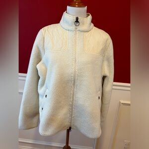 Barbour new with tags. Shearling. Pockets inside as well.